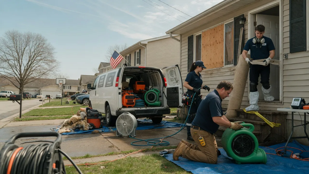 Water Damage Restoration in Mcintyre, PA near me